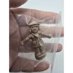 Wade Whimsies Calendar Series Scarecrow Brown England November Fall Harvest